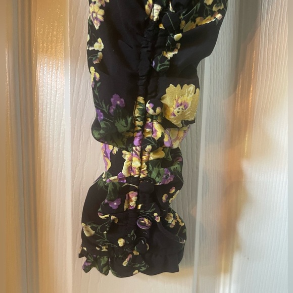 For Love & Lemons Molly wrap crop top EUC - Picture 7 of 8